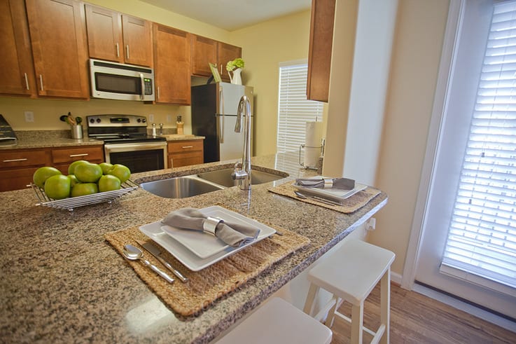 One Bedroom apartment at Marcella at Town Center in Hampton, VA